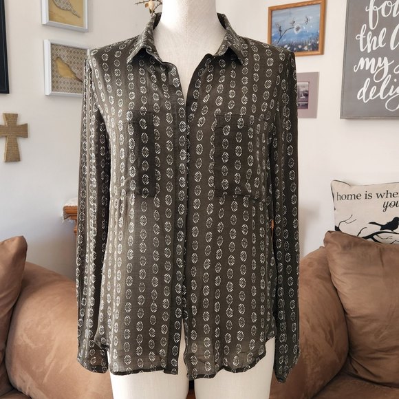 Anthropologie Cloth & Stone Blouse - Picture 1 of 3